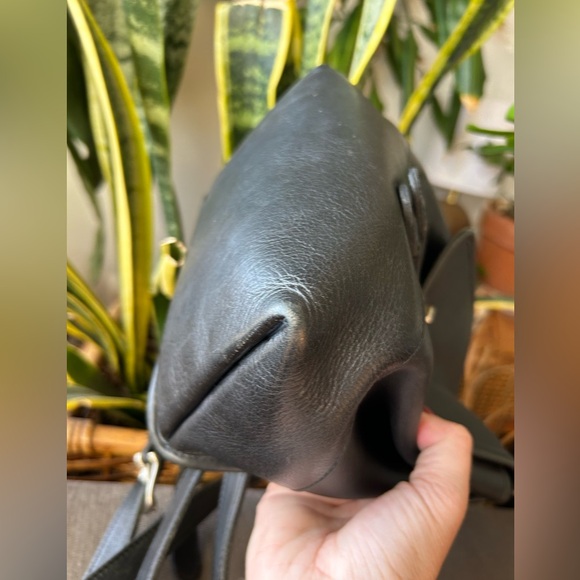 Vintage Coach Black 2000 Costa Rica Small Daypack with Nickel Hardware 9960 - Picture 7 of 8